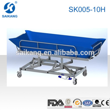SK005-10H Medical Treatment Hydraulic Shower Bath Bed